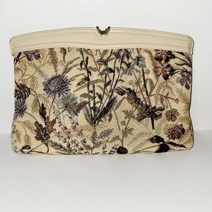 Vintage Morris Moskowitz Floral Purse